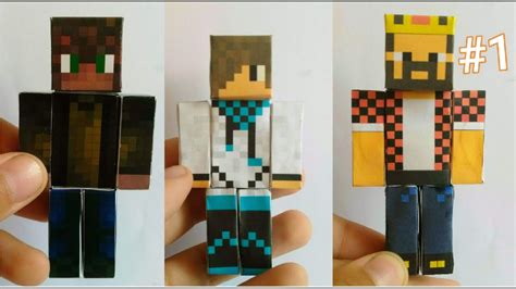 Making Paper Minecraft Youtubers Skins 1 Лолотрек Лололошка Аід