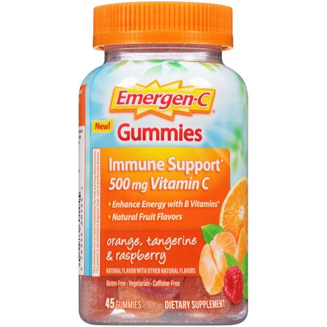 95% confidence interval ci, 0.88 to 1.06; Emergen-C Gummies Vitamin C 750mg Immune Support (45 Count ...