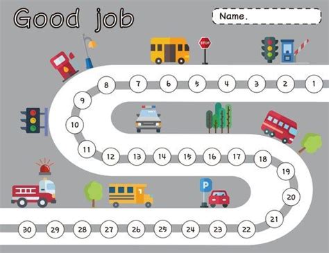 Cars Reward Chart For Kids Good Parenting Solution Chore Etsy Toddler