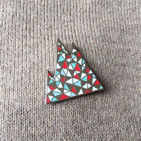 Get All Cosy With Our New Mountain Pin Just Add Hot Chocolate And Log