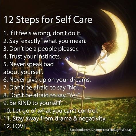 12 Steps Of Self Care Pictures Photos And Images For Facebook Tumblr
