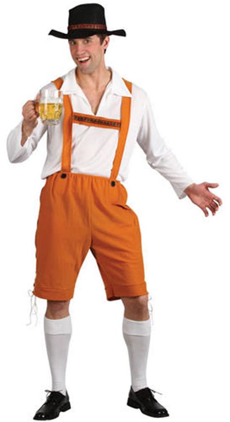 Bavarian Beer Man Oktoberfest German National Dress Fancy Dress Mens