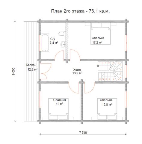 Country Style 1400 Square Foot House With 3d Plans Homify