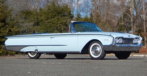 1960 Ford Galaxie Sunliner Convertible In Skymist Blue With 352v8