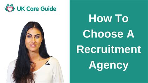 How To Choose A Recruitment Agency A Helpful Guide Youtube