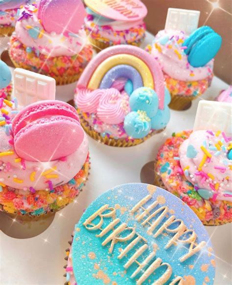Rainbow Cupcakes With Vanilla Cloud Frosting Little Sunny Kitchen Artofit