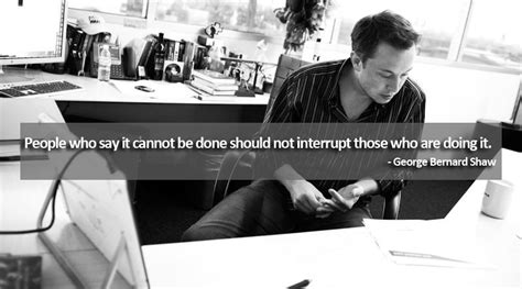People Who Say It Cannot Be Done Should Not Interrupt