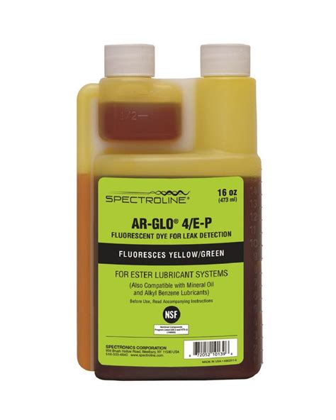 Spectroline Ar Glo 60 Ml Bottle Ac Dye Universal 1 Pack