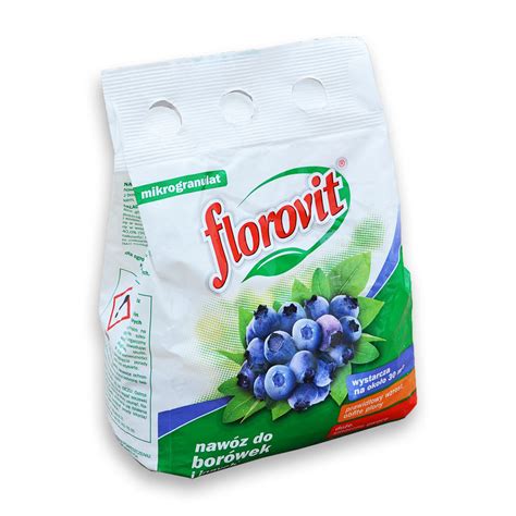 Удобрение для голубики Florovit (1 кг) купить в Украине, описание, фото, характеристики