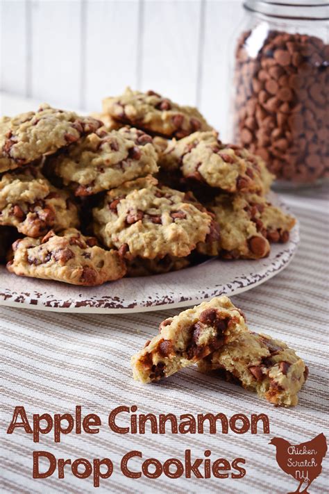 Chewy Apple Cinnamon Drop Cookies Recipe