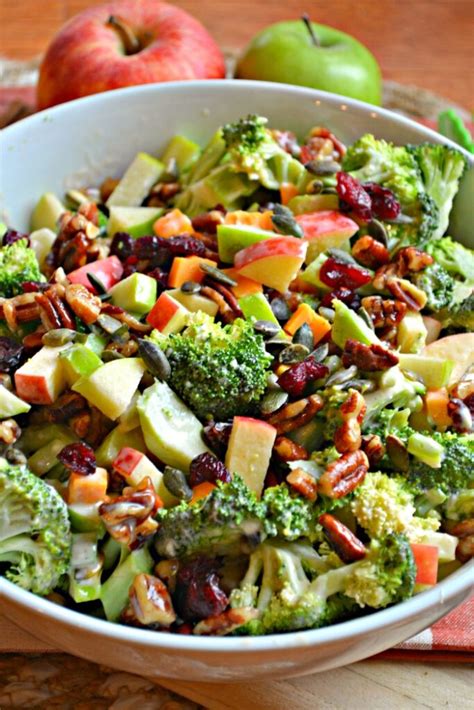 Get the recipe from chelsea's messy apron. Apple Cider and Cinnamon Broccoli Salad - Make the Best of ...