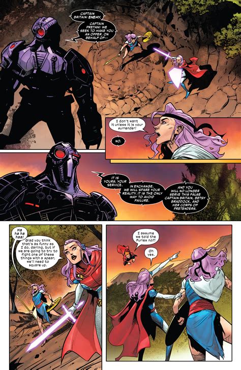 Betsy Braddock Captain Britain 2023 Chapter 1 Page 1