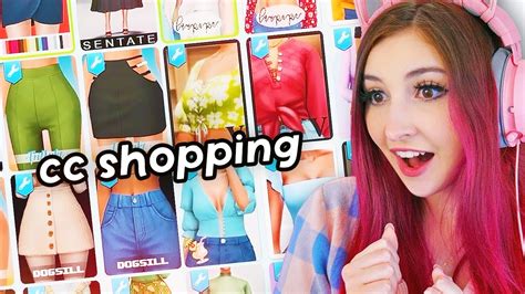 I Went Cc Shopping In Sims 4 Youtube