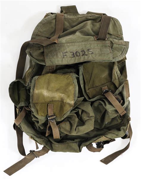 Sold At Auction Vietnam War Us Army Tropical Rucksack