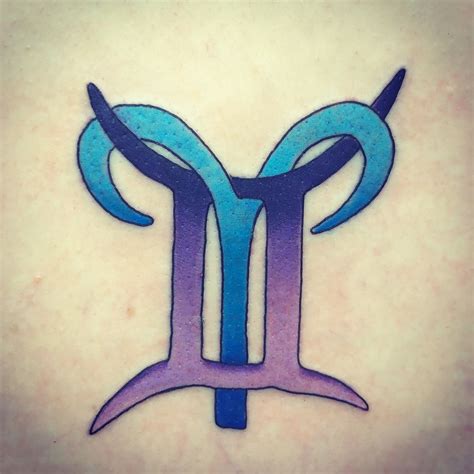 Aries Gemini tattoo ♈️♊️ | Gemini tattoo, Aries and gemini, Gemini