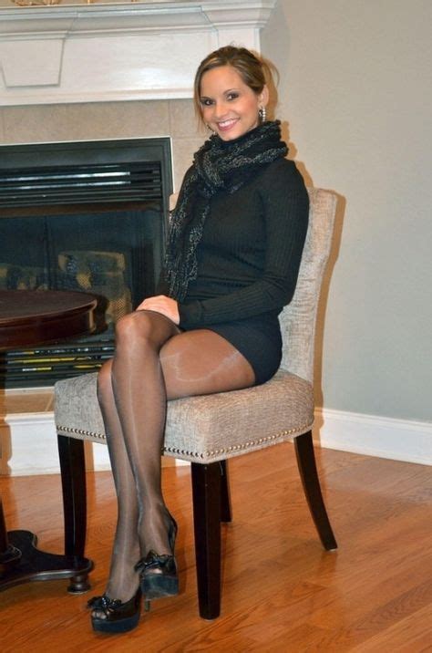classy lady in black pantyhose and sweater dress classy lady in pantyhose sexy legs in 2019