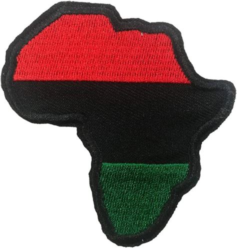 Cute Patch Blm Black Lives Matter Anti Racist Pan African Flag Africa