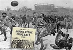 El primer partido de fútbol en la historia, 19 Diciembre de 1863