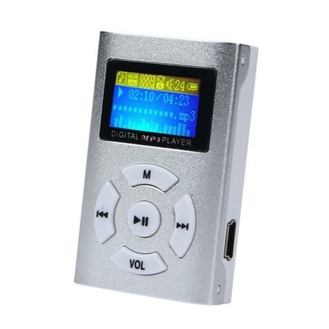 Tureclos Usb Digital Mp3 Music Player Mini Portable Support Micro Sdtf