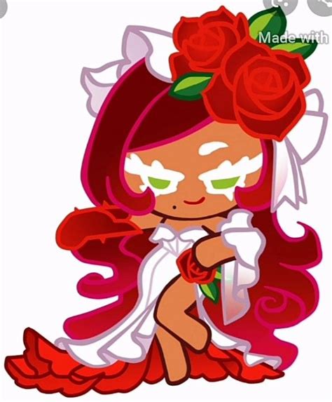 Pin By Yulmuraw Yul On Cookie Run Rose Cookies Character Design
