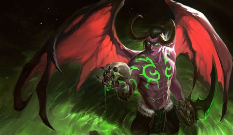 Illidan Stormrage by 高 逸尘 World of warcraft characters Warcraft art Warcraft heroes