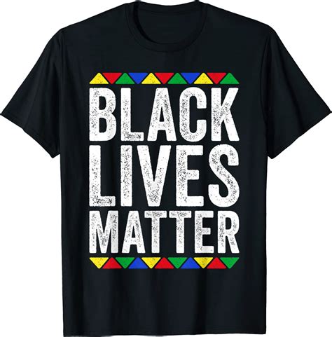 Black Lives Matter T Shirt Black Pride T T Shirt Clothing