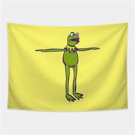 Kermit The Frog T Pose To Assert Dominance The Muppets Meme Muppets