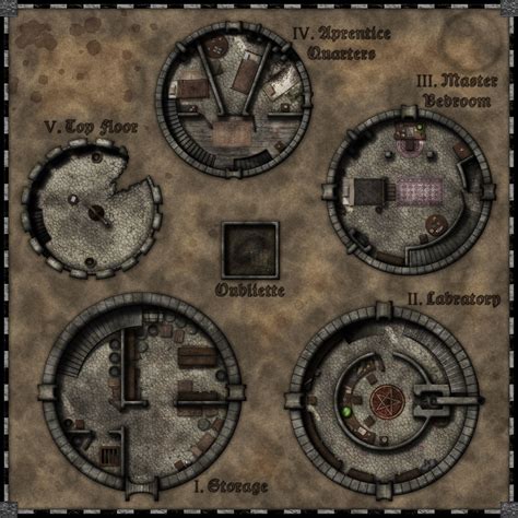 Dandd Wizard Tower Map Time Zones Map World