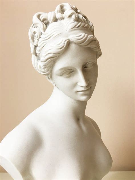 Venus Bust Sculpture Greek Statue Of Aphrodite With The Apple By