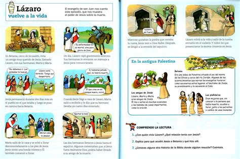 Lázaro Actividades De La Biblia Biblia Para Niños Evangelio Del Dia