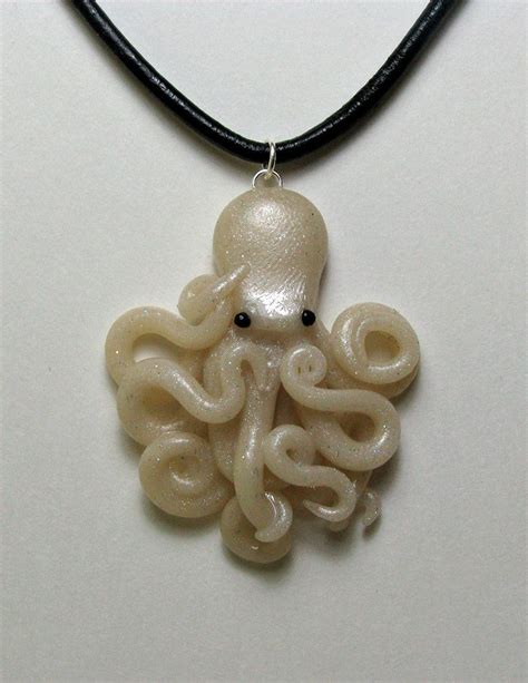 I Want To Show Off The Octopus Pendants That I Create From Polymer Clay