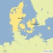 StepMap - Kopenhagen Übersicht - Landkarte für Dänemark