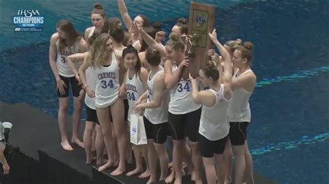 Carmel Girls Swimming And Diving Team Sets New Record With 34th Straight State Championship