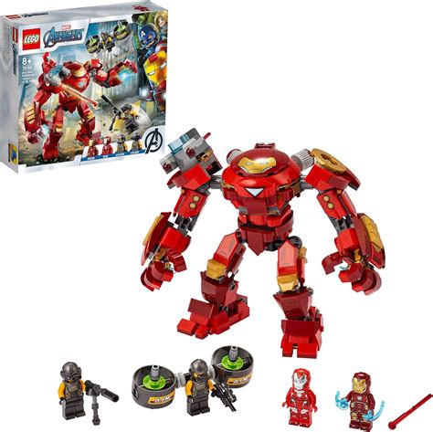 Lego Marvel Avengers Clas Vengadores Hulkbuster De Iron Man Vs Agente