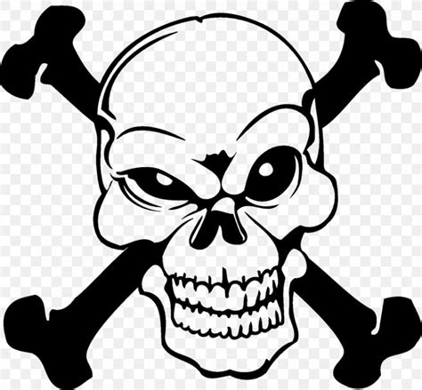 Skull And Crossbones Decal Png 850x789px Skull Artwork Black And
