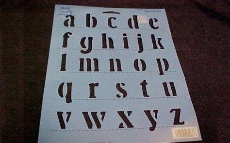 43 Best Alphabet Stencils Free And Premium Templates
