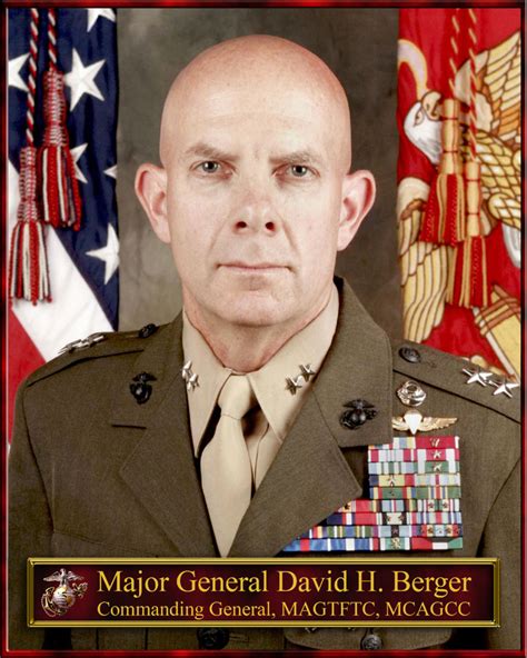 Major General David H Berger