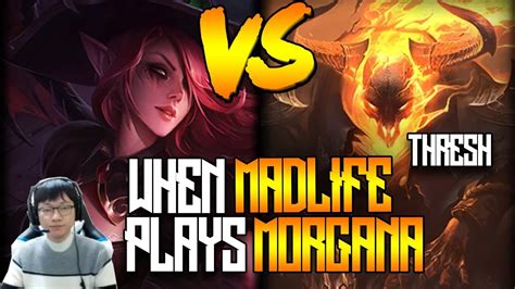 When Madlife Plays Morgana Vs Thresh Kr Soloq Challenger Gameplay Youtube