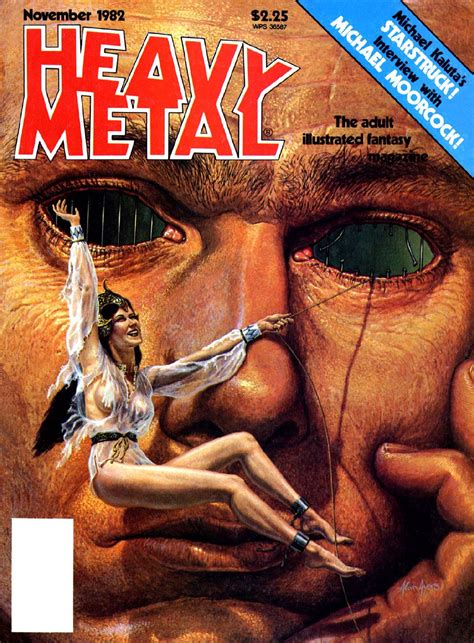 Heavy Metal Magazine 10 Coolest Covers From The 1980s Ranked