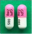 Pill Finder GPI 2 Mg 085 Pink Capsule Shape Medicine