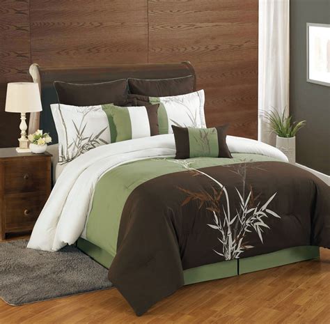 Get free shipping on qualified green comforters or buy online pick up in store today in the home decor department. Olive Green Bedding Sets: Green Serene on a Budget