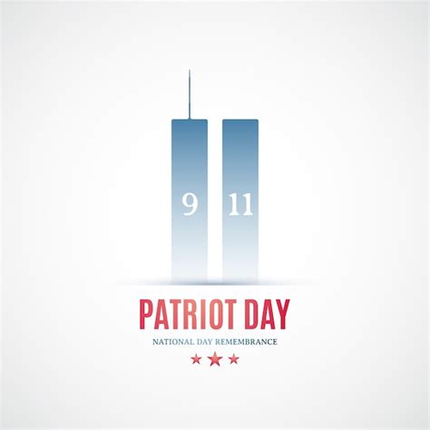 Premium Vector 911 Remembrance Day In Usa