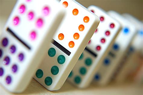 Free Domino Effect 1 Stock Photo