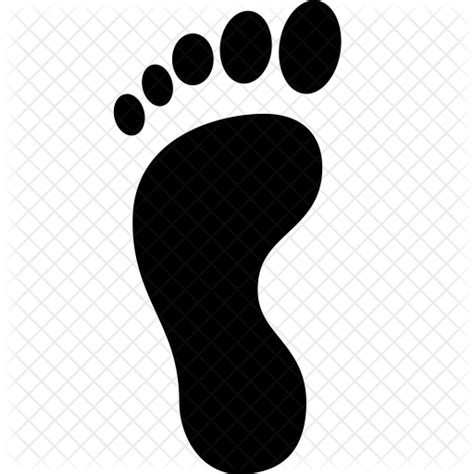 Footsteps Icon Foot Png Full Size Png Clipart Images Download