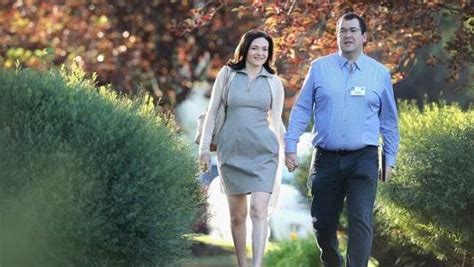 Dave Goldberg And His Wife Facebook Coo Sheryl Sandberg Shown Here