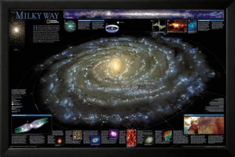 Milky Way Chart ©spaceshots Prints