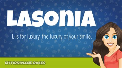Lasonia First Name Personality And Popularity