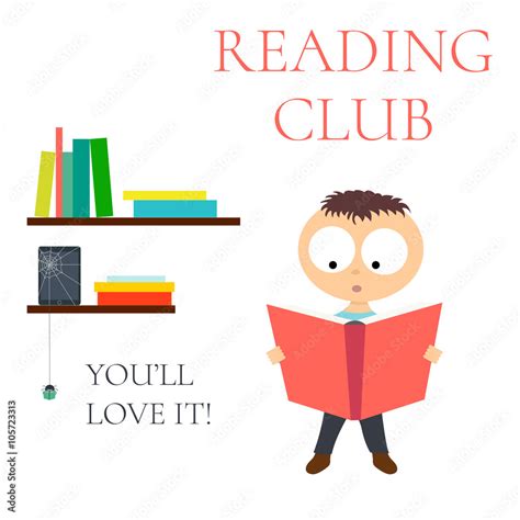 Kids Reading Club Poster Children Reading Club Readers Club