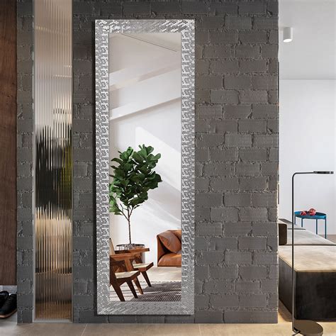 Shop our online selection of decorative mirrors now! Neutype Full Length Mirror Decor Wall Mounted Mirror Floor Mirror Dressing Mirror Mosaic Frame ...