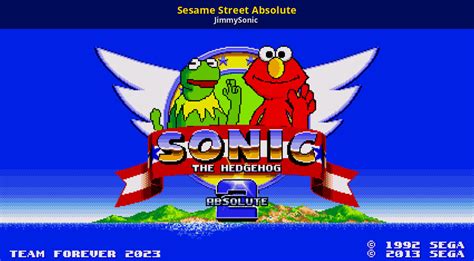 Sesame Street Absolute Sonic The Hedgehog 2 Absolute Mods